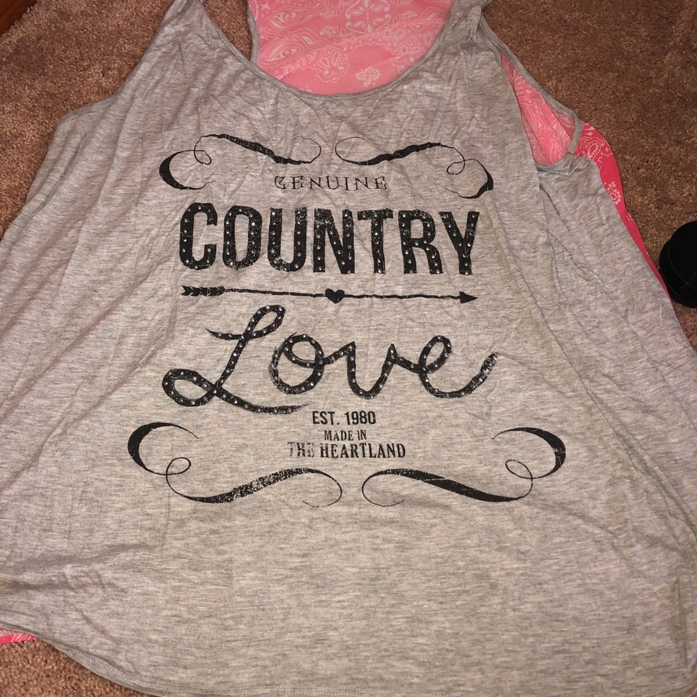 Country tank top